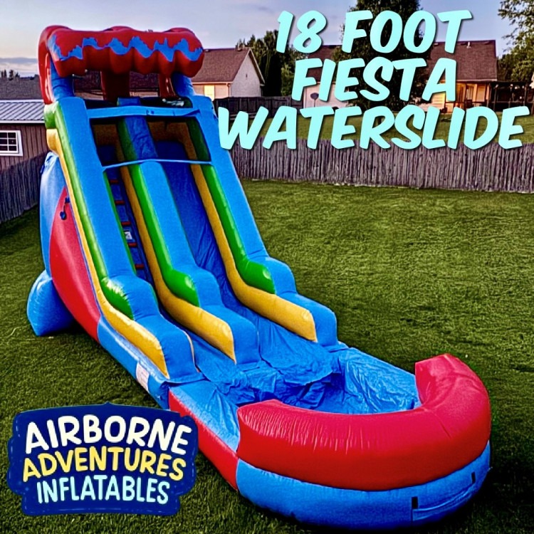 18 Foot Fiesta Waterslide