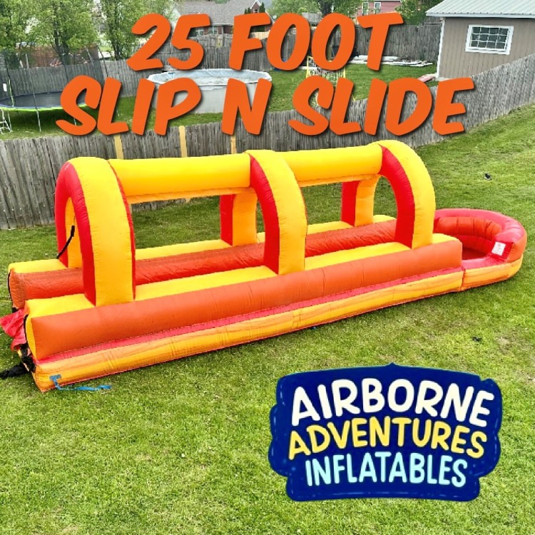 25 Foot Lava Slip N Slide