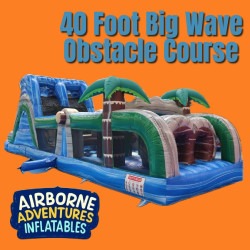 40 Foot Big Wave Obstacle Course